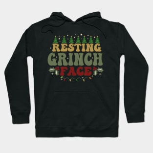 Resting Grinch Face Hoodie